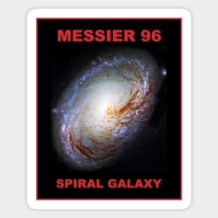 Messier 96 Spiral Galaxy Sticker